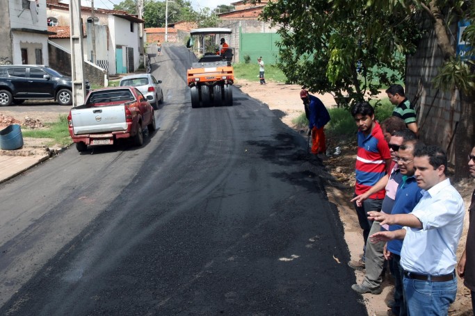 Pavimentação no Tibiri