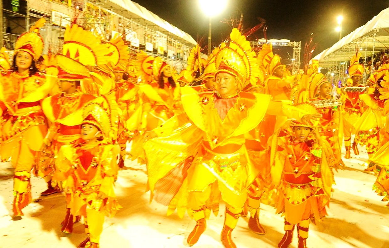 Blocos Tradicionais do Grupo A na Passarela do Samba no Carnaval 2016 (Divulgação/Secom)