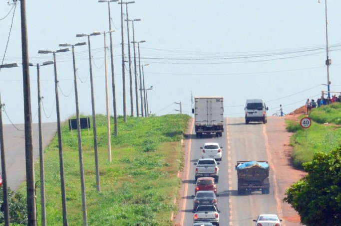 Carnaval na volta para casa na BR 135 
