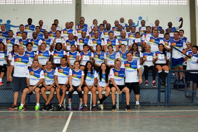 Oficiais de arbitragem participam de pré-temporada da Fefusma