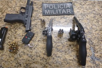 Número de armas apreendias este ano na região dos Cocais aumentou em 17% em relação ao ano passado.