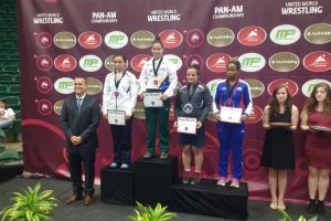Lais Nunes foi campe&atilde; do Pan-Americano de luta ol&iacute;mpica