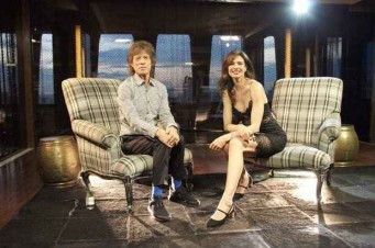 Luciana e Mick Jagger