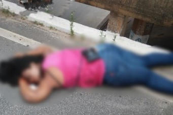 Mulher que caiu do Viaduto do Café