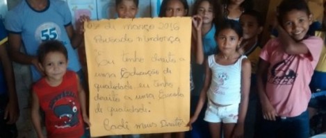 Escola no povoado Mendonça - Peritoró-MA