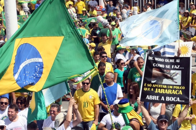 Manifestação em São Luís (Honório Moreira/O Imparcial)