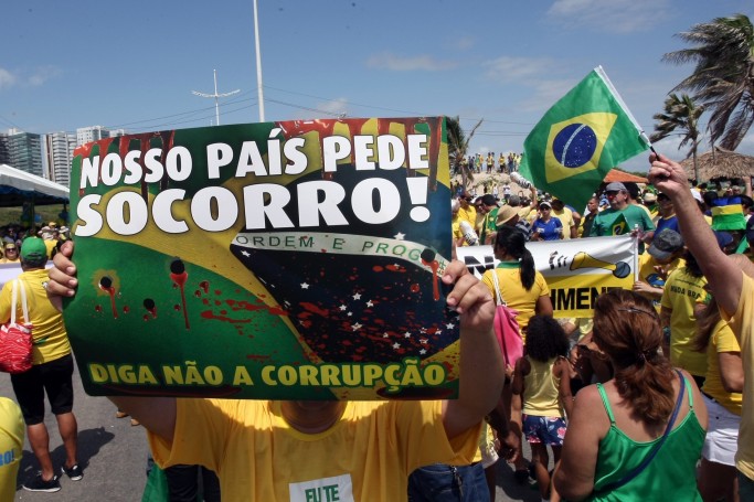 Manifestação em São Luís (Honório Moreira/O Imparcial)