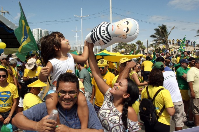 Manifestação em São Luís (Honório Moreira/O Imparcial)
