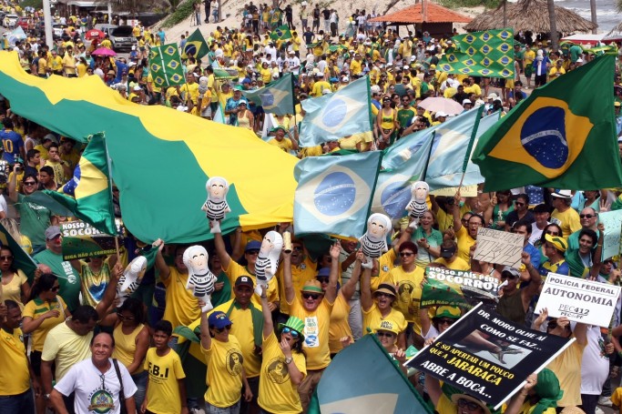 Manifestação em São Luís (Honório Moreira/O Imparcial)