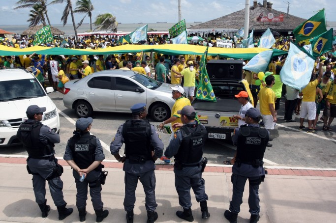 Manifestação em São Luís (Honório Moreira/O Imparcial)