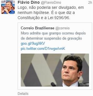 Twitter - Flávio Dino - Governador - Redes Sociais
