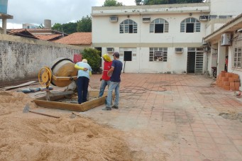 As obras de reforma e adapta&ccedil;&atilde;o no pr&eacute;dio onde vai funcionar a Casa da Gestante j&aacute; foram iniciadas