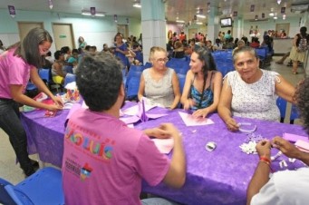 No Hospital Aldenora Belo foram realizados diversos atendimentos, oficinas e vacina&ccedil;&atilde;o contra o HPV. Desta vez, a Prefeitura levou ao hospital mulheres da comunidade do Taim, zona rural de S&atilde;o Lu&iacute;s, que participaram das a&ccedil;&otilde;es da campanha