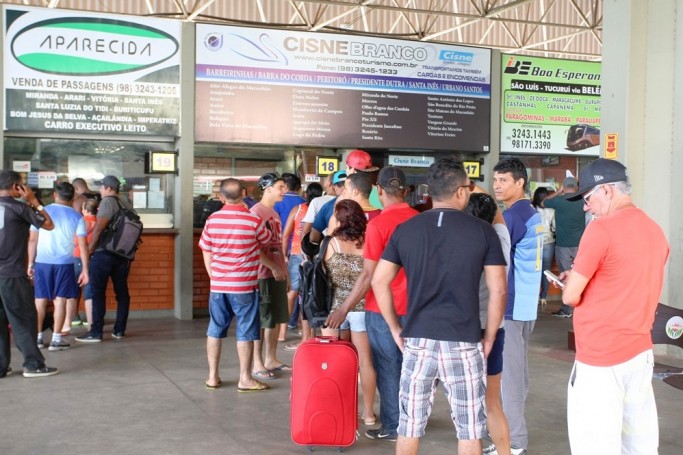 Viagens movimentam terminais na regi&atilde;o metropolitana de S&atilde;o Lu&iacute;s