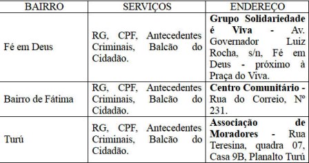 Viva inicia atendimento no Bairro de Fátima e Turú nesta terça-feira