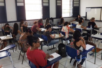 Candidatos participaram do setivo estadual, que foi realizado em dois hor&aacute;rios: pelo turnos da manh&atilde; e tarde