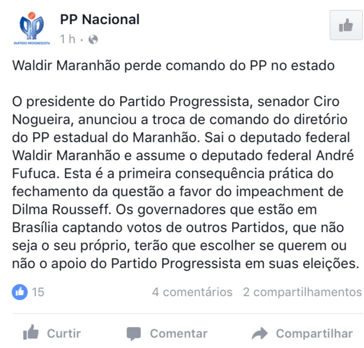 PP Nacional - Waldir Maranh&atilde;o 