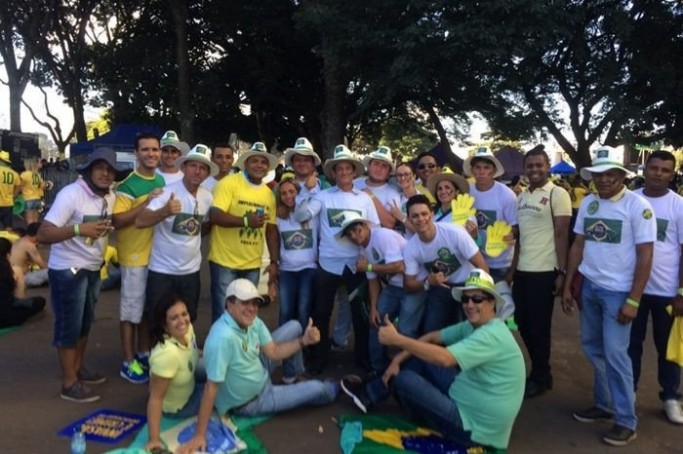   O grupo do Sindicato dos Produtores de Balsas do interior do Maranhão