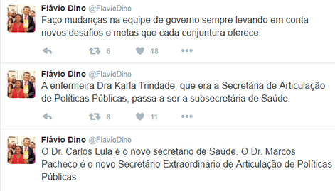 Twitter Fl&aacute;vio Dino