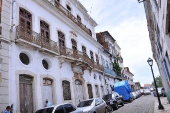 Sede do jornal O Imparcial, no Centro, na Rua Afonso Pena