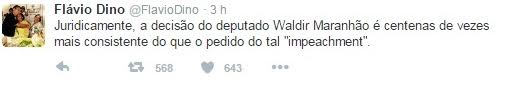 Twitter de Flávio Dino