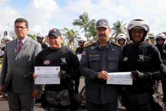 Policiais militares foram capacitados para refor&ccedil;ar as a&ccedil;&otilde;es de policiamento ostensivo e combate ao crime com o uso de motos