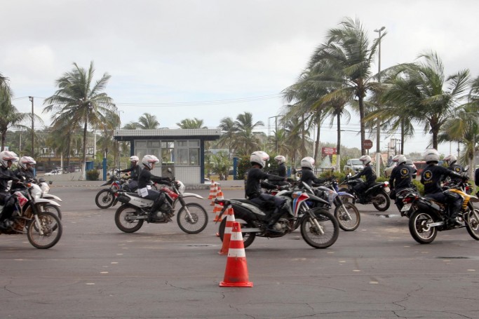 Policiais militares foram capacitados para refor&ccedil;ar as a&ccedil;&otilde;es de policiamento ostensivo e combate ao crime com o uso de motos