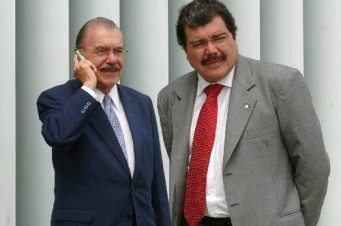 Jos&eacute; Sarney e TaSarney Filho