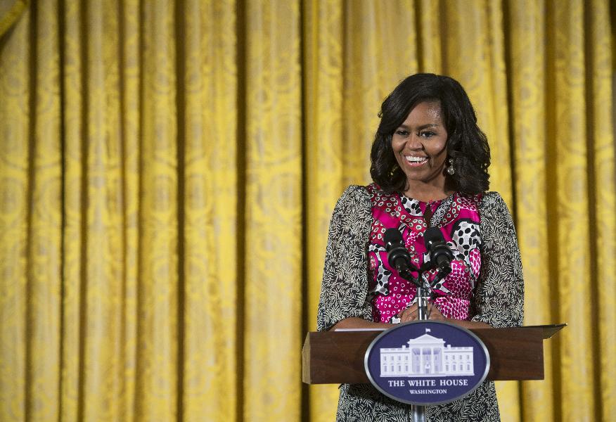 13 - Michelle Obama - primeira-dama dos Estados Unidos