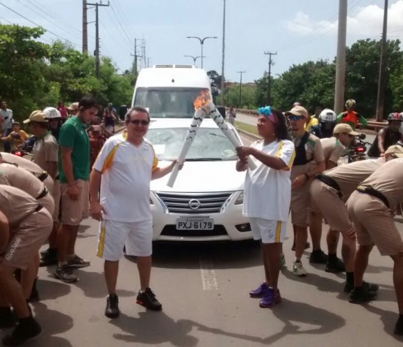 Passagem da Tocha Olímpica por São Luís (Honório Moreira)