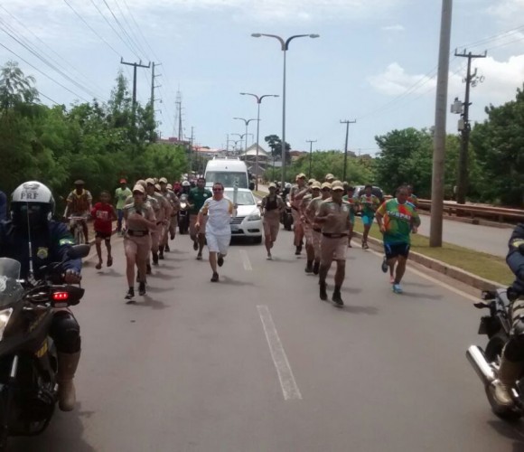Passagem da Tocha Olímpica por São Luís (Honório Moreira)