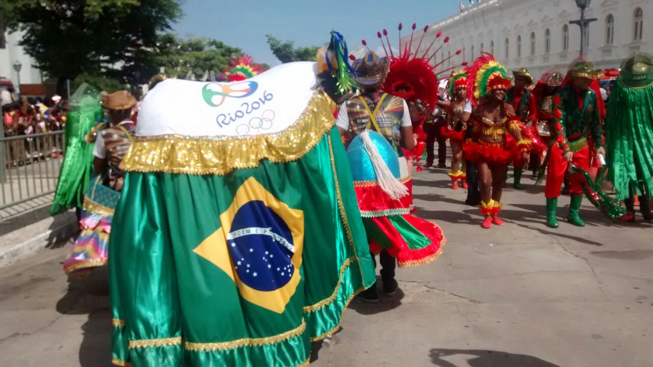 Boi de Axixá se apresenta na Na Praça D. Pedro II