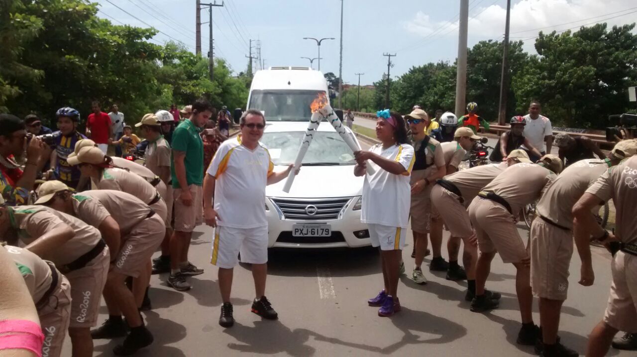 Passagem da Tocha Olímpica por São Luís (Honório Moreira)