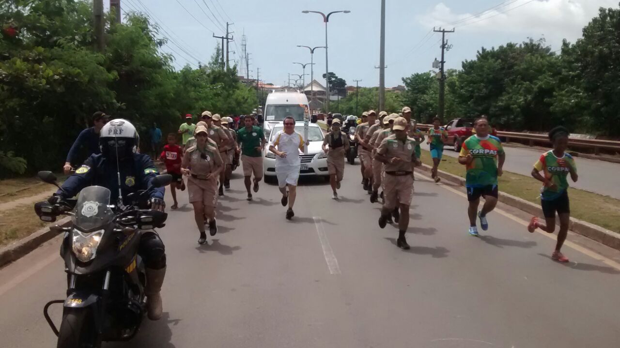 Passagem da Tocha Olímpica por São Luís (Honório Moreira)
