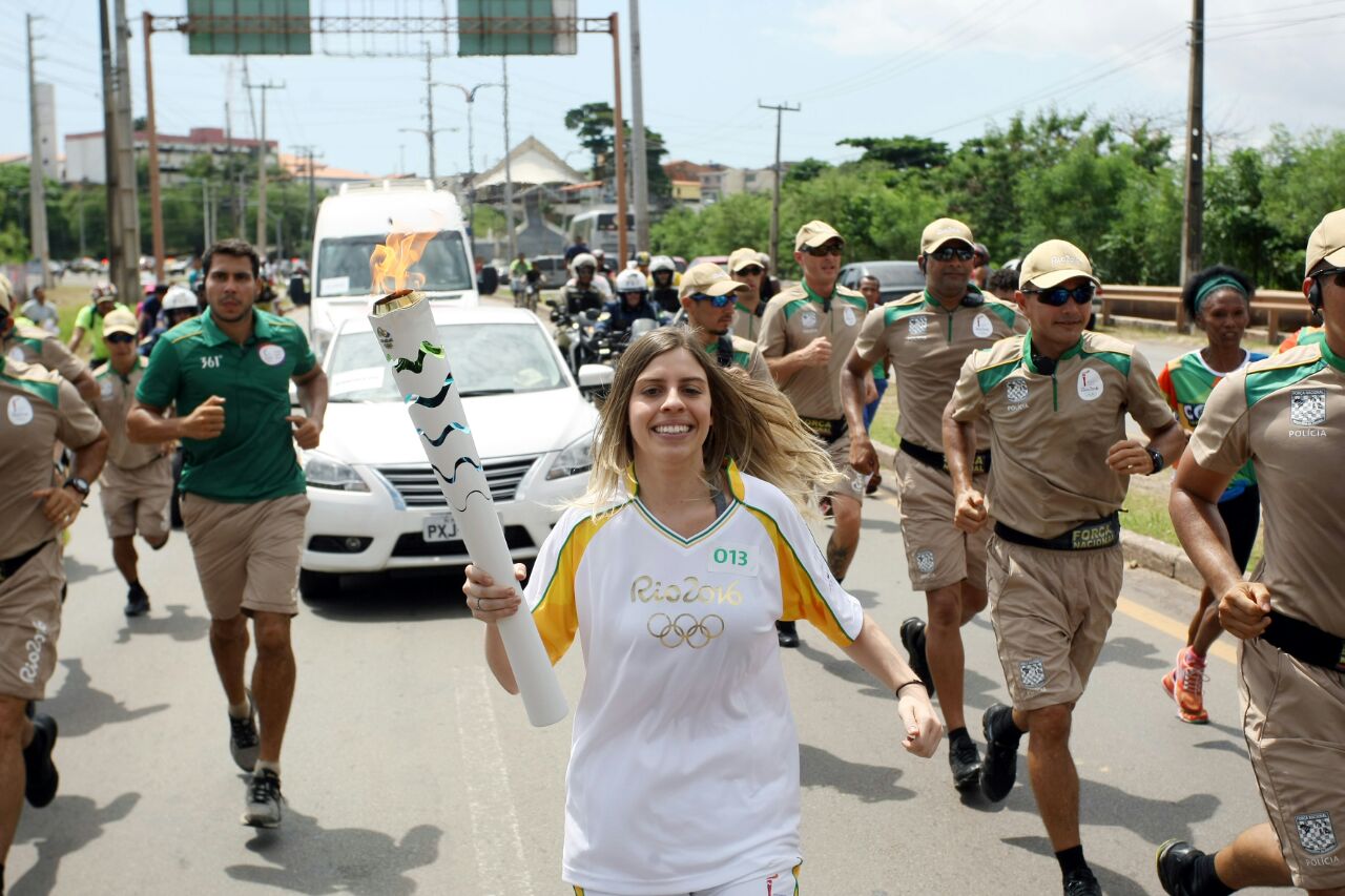 Passagem da Tocha Olímpica por São Luís (Honório Moreira)