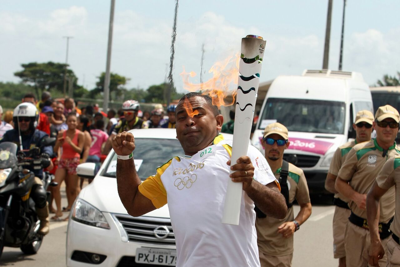 Passagem da Tocha Olímpica por São Luís (Honório Moreira)