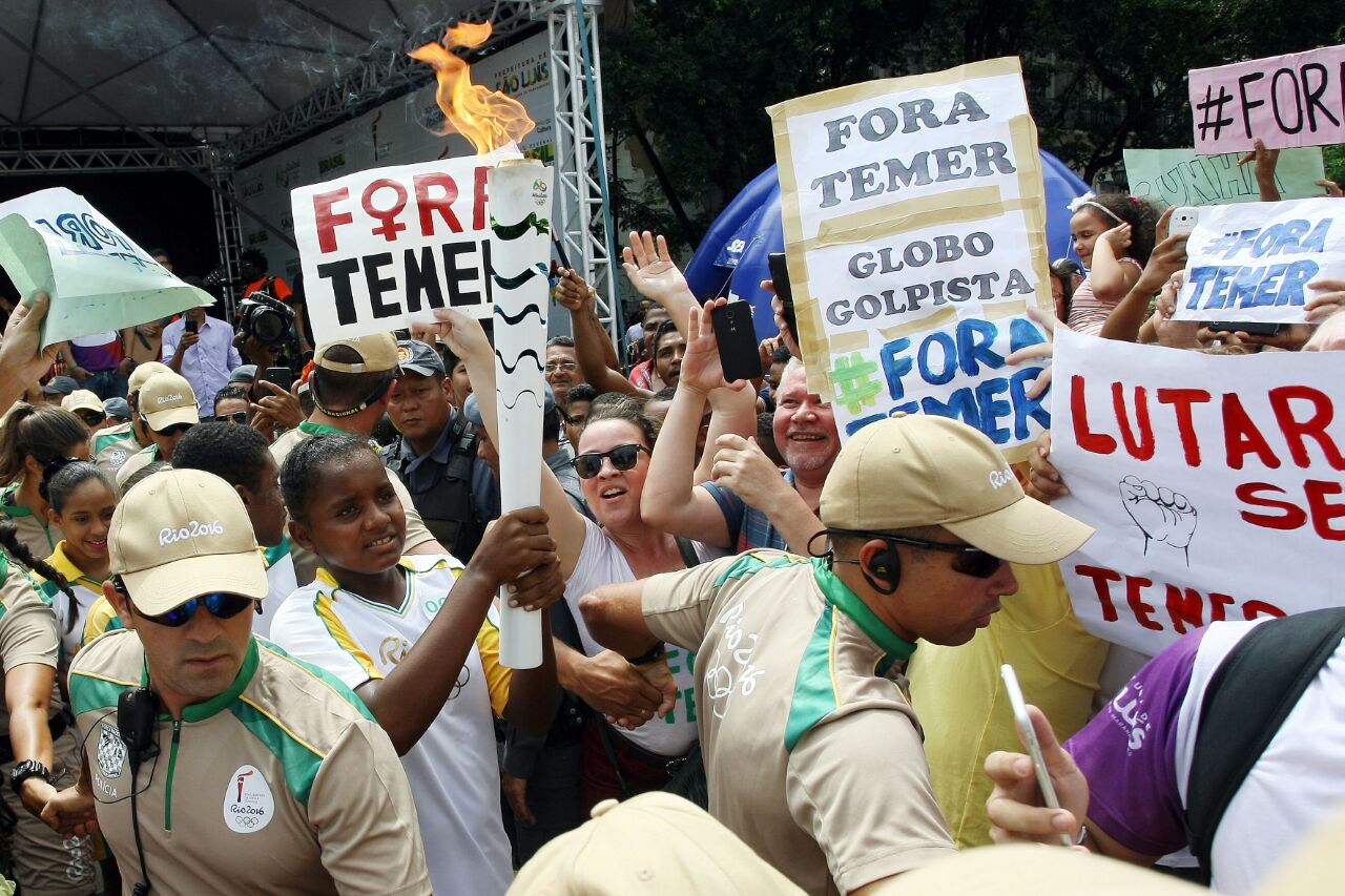 Passagem da Tocha Olímpica por São Luís (Honório Moreira)