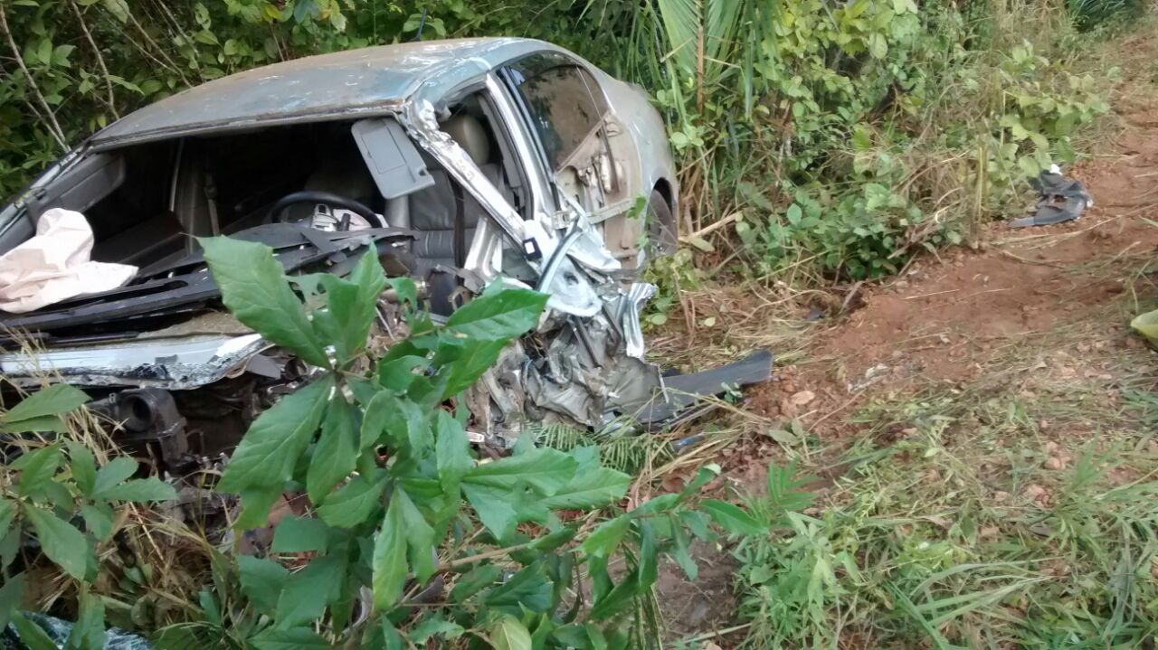 Acidente na BR-316 Em Caxias, causou a morte do condutor do veículo Honda Civic