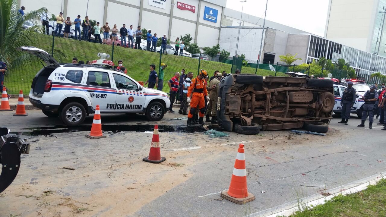 Acidente com Viatura da Polícia Civil
