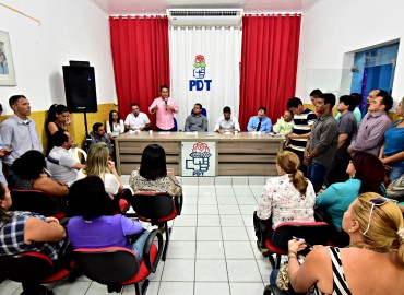 Milit&acirc;ncia do PDT refor&ccedil;a apoio a Edivaldo Holanda J&uacute;nior