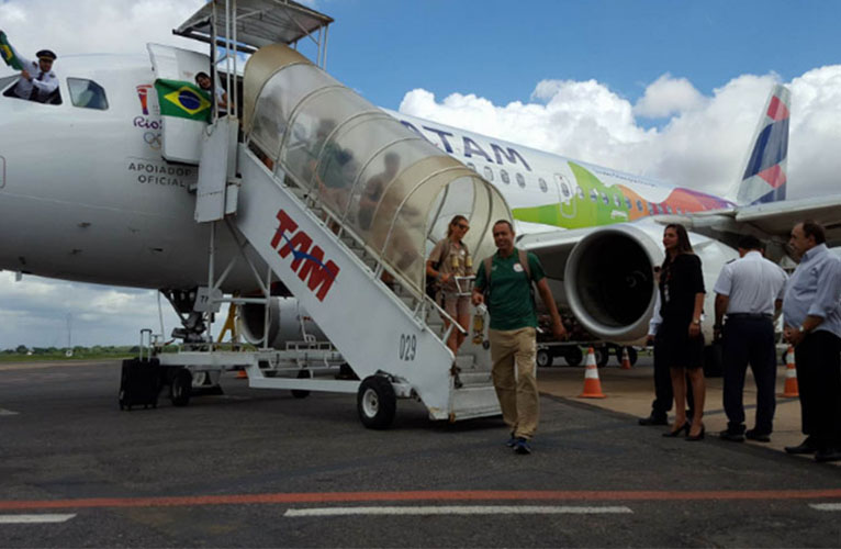 Chegada da Tocha Olímpica em Imperatriz