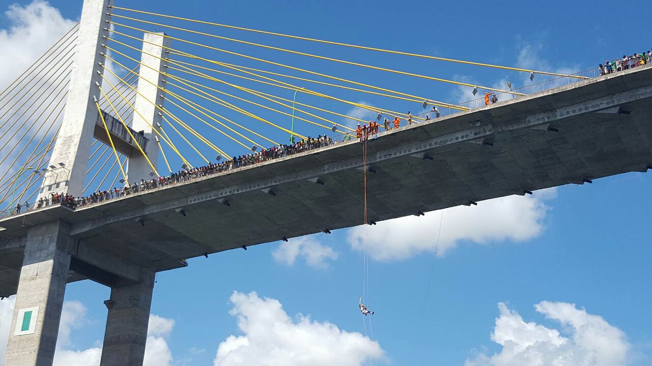 Passagem da Tocha Olímpica em Imperatriz