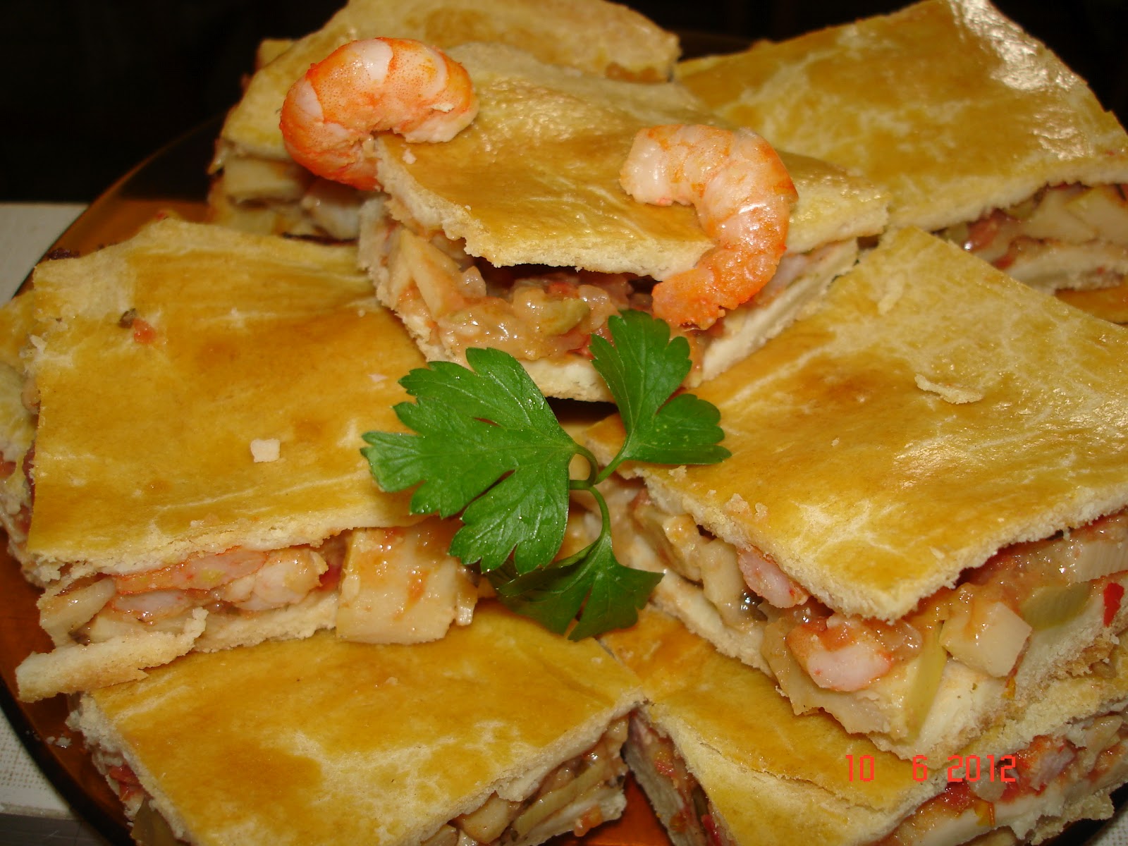 Torta de Camarão