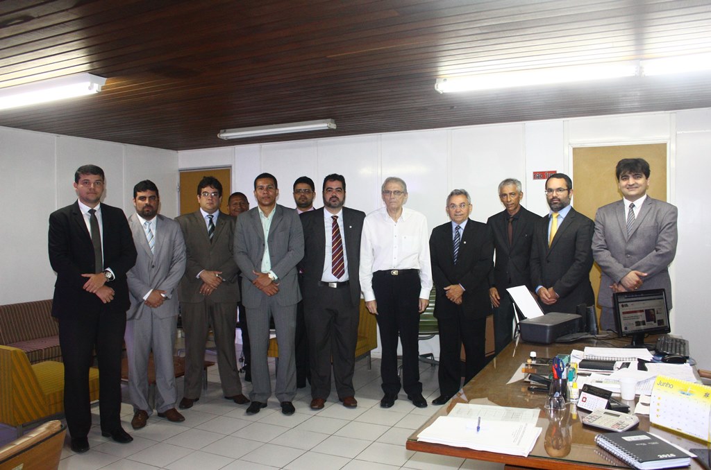 Visita de comitiva da OAB/MA à Santa Casa