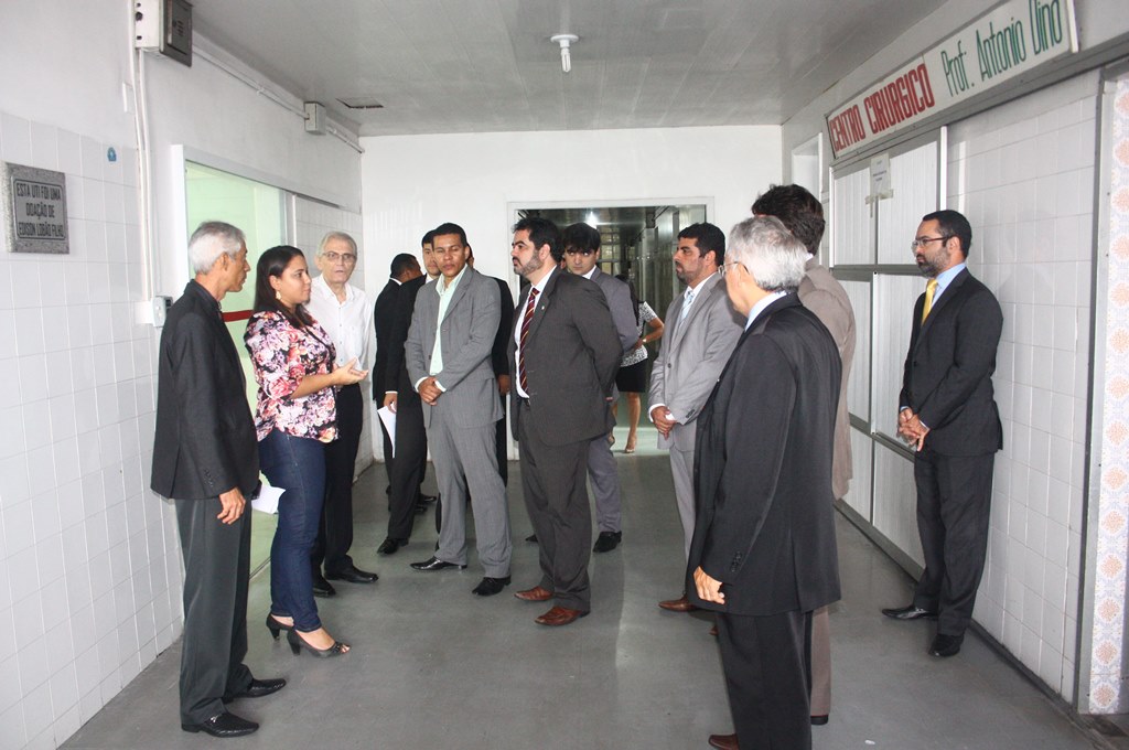 Visita de comitiva da OAB/MA à Santa Casa