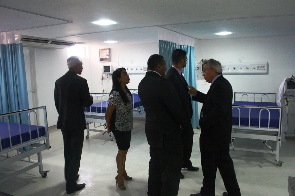 Visita de comitiva da OAB/MA à Santa Casa