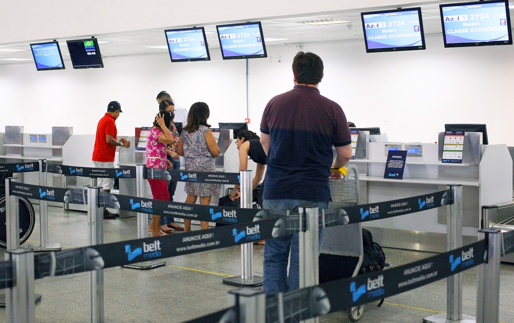 Normas de segurança estão mais rigorosas nos aeroportos (Honório Moreira/O Imparcial)