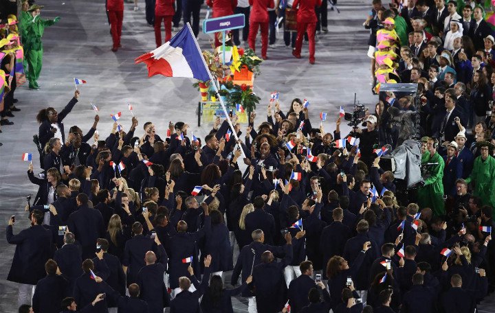 Delegação francesa