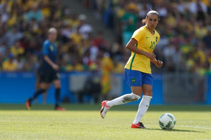 Futebol feminino do Brasil perde semifinal nos pênaltis para Suécia no Maracanã e vai disputar o bronze. ( Fernando Frazão/Agência Brasil)
