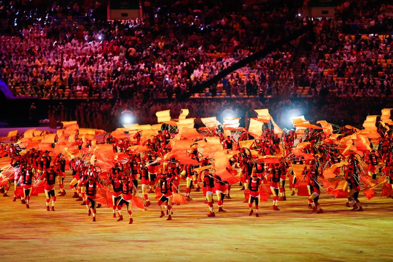 Rio de Janeiro - Cerimônia de encerramento dos Jogos Olímpicos Rio 2016, no Maracanã (Fernando Frazão/Agência Brasil)